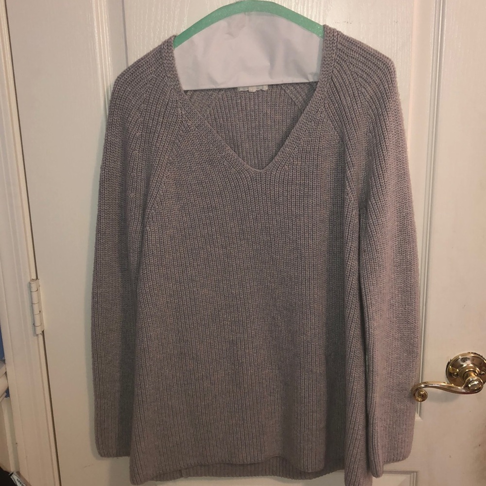 Lavender long-sleeve sweater